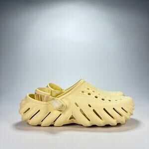 Crocs Echo Clog Buttercream Lightweight Comfort Casual Slip On Shoes Men's Sz 10